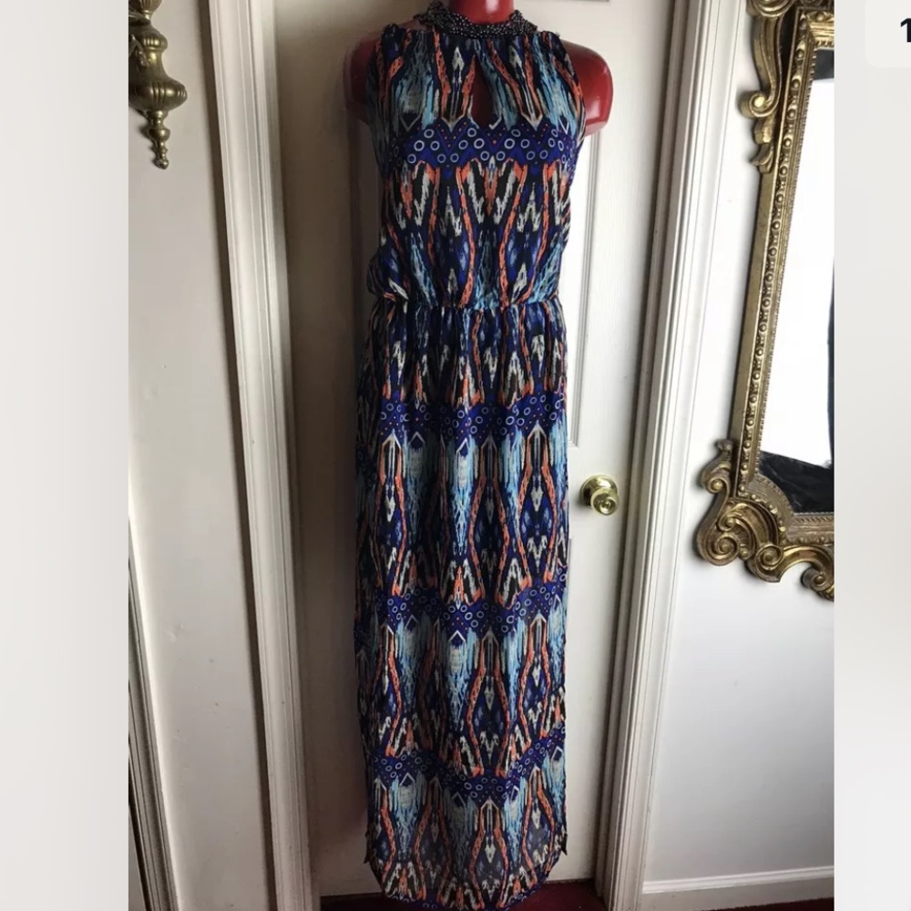 Stevie & Lindsay Plus Size 2X Sleeveless Abstract